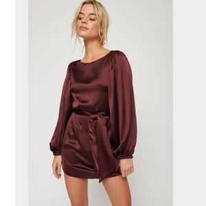 Belted Brown dress